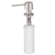 Dosador De Sabão Liquido Redondo 330Ml Inox Escovado - Fran