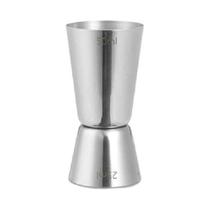 Dosador De Whisky Duplo 25/50 Ml Inox Yazi Dosador De Whisky Duplo 25/50 Ml Inox Yazi