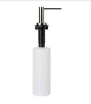 Dosador detergente , sabonete liquido reto inox alto brilho ds02ab