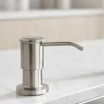 Dosador/Dispenser Embutido Inox 304 Escovado 500ml Design Moderno e Elegante WESTING by BSMIX