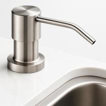 Dosador/Dispenser Embutido Inox 304 Escovado 500ml Design Moderno e Elegante WESTING by BSMIX