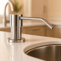 Dosador/Dispenser Embutido Inox Polido 500ml Acabamento Premium e Brilho Intenso WESTING by BSMIX