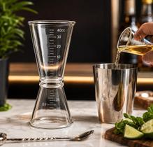 Dosador Duplo 20ml/40ml Copo Medidor Bebidas Dosador Duplo 20ml/40ml Copo Medidor Bebidas
