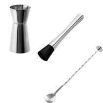 Dosador duplo, bailarina e macerador drinks - inox Dosador duplo, bailarina e macerador drinks - inox