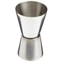 Dosador Duplo de Bebidas em Inox - 25ml e 50ml para Gin, Vodka e Drinks Dosador Duplo de Bebidas em Inox - 25ml e 50ml para Gin, Vodka e Drinks
