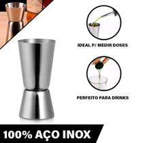 Dosador Duplo De Bebidas Medidor Coquetel Inox Bartender - Rio Tijuca