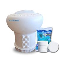 Dosador Flutuante de Cloro Com 4 Pastilhas De 200g FLuidra