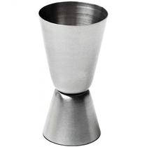 Dosador Jigger Bartender Duplo Shot Cup Aço Inox 7 Cm