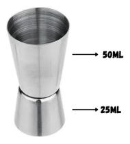 Dosador Medidor De Bebidas Duplo Drink Barman Mimo Style Dosador Medidor De Bebidas Duplo Drink Barman Mimo Style