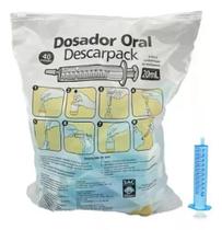 Dosador Oral 20ML Descarpark Pacote com 40 un.