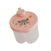 Dosador Porta Leite em Pó com Divisória Plasútil