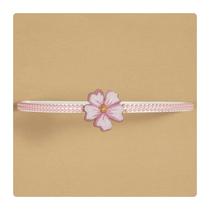 Dossel Dorsel de Parede Flor Rosa Jardins Perola Rosa MDF