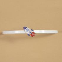 Dossel Dorsel de Parede Foguete Astronauta Espaço Azul