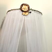 Dossel Leão com tule mosquiteiro Dossel Leão com tule mosquiteiro