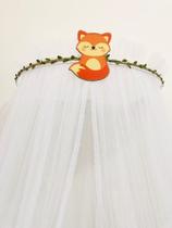 Dossel Raposa com tule mosquiteiro Dossel Raposa com tule mosquiteiro