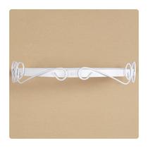 Dossel Suporte Berço Bebe P/ Parede Rococo Invertido Branco Dossel Suporte Berço Bebe P/ Parede Rococo Invertido Branco