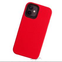 Double Case para iPhone 12 Mini Vermelha - Capa Antichoque Dupla - iWll