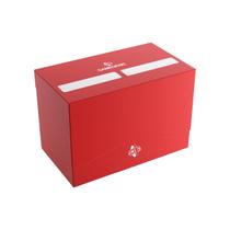 Double Deck Holder 200+ XL Para Cartas Pokemon Magic Vermelho