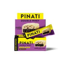 Double Whey - Sabor Cookies and Cream 50g - 12 Unidades - Pinati