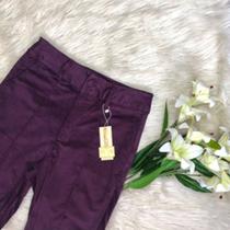 Doutoras Modas Calça Pantalona de Veludo P8802
