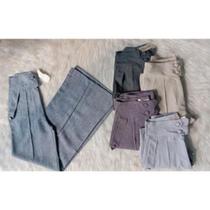 DOUTORAS MODAS Calça Pantalona L8297 com Barra Boca de Sino