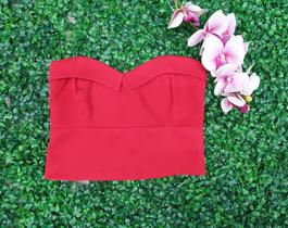 DOUTORAS MODAS Cropped Alfaiataria Tendencia 6300