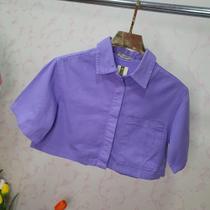 DOUTORAS MODAS Cropped jeans tingido Estiloso Verao 021