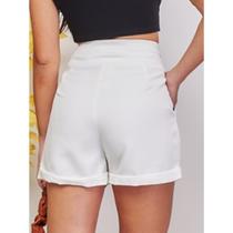 DOUTORAS MODAS Shorts Alfaiataria 88 Elegância e Conforto em Tecido Premium