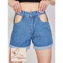 Doutoras Modas Shorts Jeans com Detalhe 9200 Doutoras Modas Shorts Jeans com Detalhe 9200
