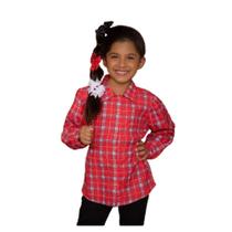Douvelin Camisa Xadrez Junina Feminina Vermelho Douvelin Camisa Xadrez Junina Feminina Vermelho