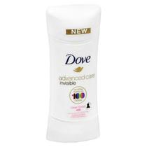 Dove Advanced Care Antitranspirante Sólido Invisível - Pacote com 4 Unidades (2,6 oz cada)