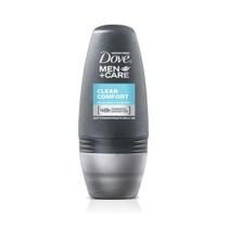 Dove Clean Comfort Desodorante Rollon Masculino 50Ml