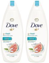 Dove Go Fresh Restore Sabonete Líquido Corporal 2x650 ml