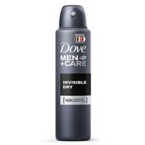 Dove men care desodorante aerossol invisible dry com 150ml