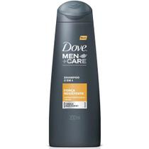 Dove men care shampoo 2 em 1 força resistente com 200ml