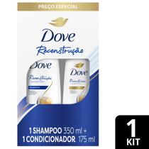 Dove Reconstrução Shampoo 350ml + Condicionador 175ml - Kit