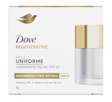 Dove Regenerative Hidratante Facial FPS 30 - Proteção Diária e Cuidado Intensivo 50g