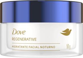 Dove Regenerative Hidratante Noturno Facial 50g Com Ação Antissinais, Renovação Noturna Da Pele, Hidratação Profunda, Te