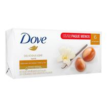 Dove sabonete karité e baunilha com 90g de 6 unidades