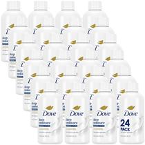 Dove Sabonete Líquido Hidratante Profundo 24 Unidades, Essenciais para Viagem, 90 ml Cada