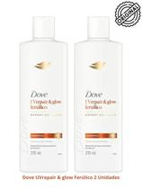 Dove Shampoo Dove Uv Repair & Glow + Ferúlico KIT 2x 370ml