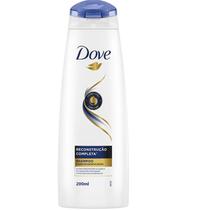 Dove Shampoo Reconstrução Completa 200ml Anti Quebra Uso Diário Reparação Nutrição Proteção Maciez Brilho