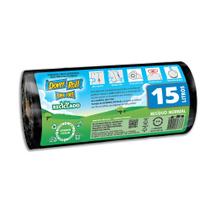 Dover Roll Reciclado rolo preto com c 40 sacos 015L
