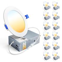 Downlight LED Ensenior 4" 9W 750LM Dimerizável 120V 5CCT