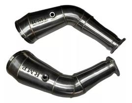 Downpipe Inox 304 Audi Rs6 Rs7 C8 4.0 Bi Turbo Acima De 2020