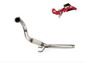 DOWNPIPE UP TSI 1.0 EA211 AÇO INOX 409 2 1/2" X 2" - Volkswagen Up! Tsi Turbo