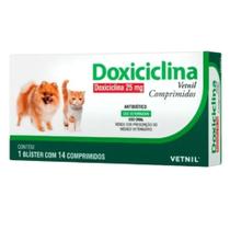 Doxiciclina 25mg com 14 Comprimidos