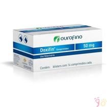 Doxifin Tabs Ourofino Blíster 14 Comprimidos - 50 mg Doxifin Tabs Ourofino Blíster 14 Comprimidos - 50 mg