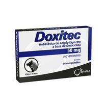 Doxitec 50 Mg C/16 Cpr - Cães/gatos - Syntec