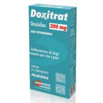 Doxitrat 200mg 24 Comprimidos para Cães Agener União